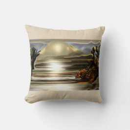 Sol Stiga upp på den sydvästra Abstraktens ökenkon Kudde