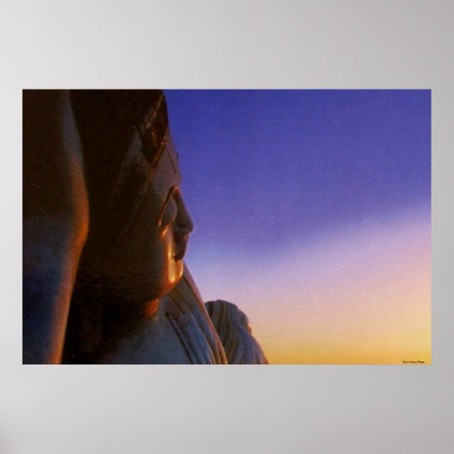 Sol Stigning i Öster-utskriften Poster (Framsidan)