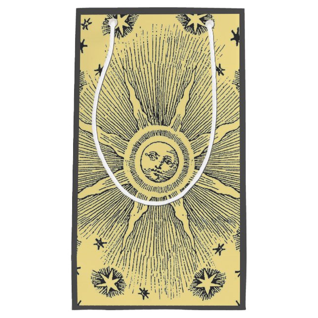 Sol Stjärnor Antik Natthimmel Medeltida Zodiak (Framsidan)