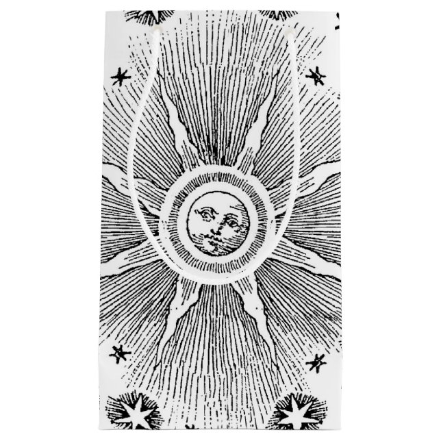 Sol Stjärnor Antik Natthimmel Medeltida Zodiak (Framsidan)
