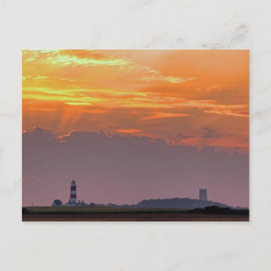 Sol strålar över Happisburgh Vykort