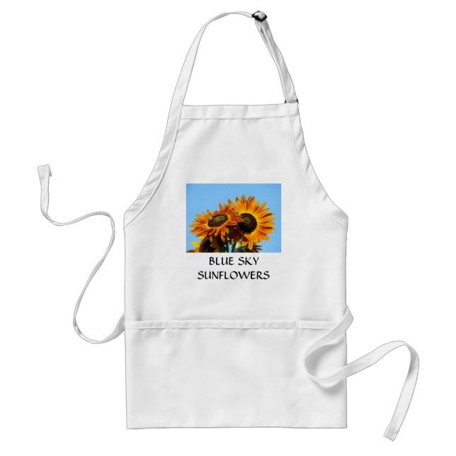 SOL, SUNFLÖDEN APRONS COOKCHEN FÖRKLÄDE (Framsidan)
