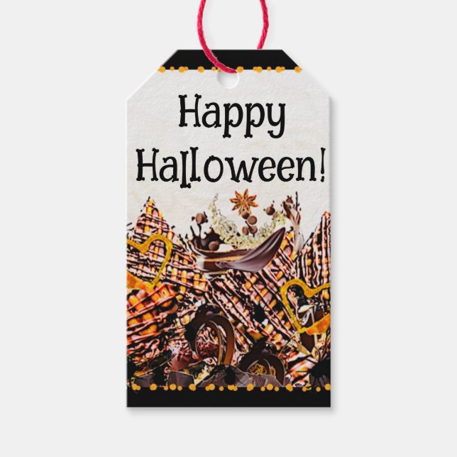 SOL! SUNSHINE! HAPPY HALLOWEEN! : PRESENTETIKETT (Framsidan)