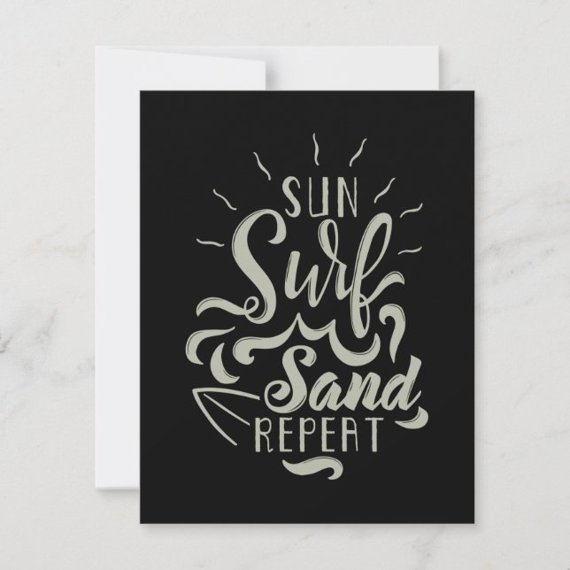 Sol Surfa Sand Repeat Tack Kort (Framsida)
