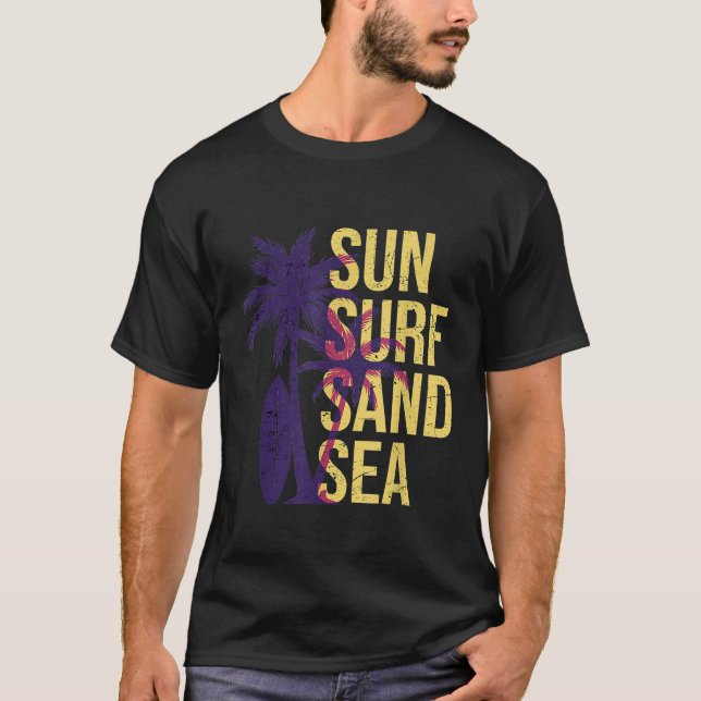 Sol Surfa Sand Sea T Shirt (Framsida)