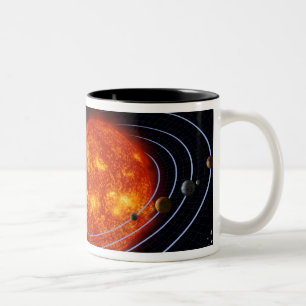 Sol- system 8 Två-Tonad mugg