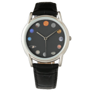 Sol- system armbandsur