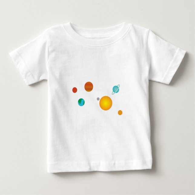 Sol- system t-shirt (Framsida)