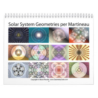 Sol- systemgeometrier per Martineau Kalender