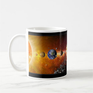 Sol- systemkaffemugg kaffemugg