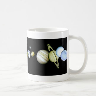 Sol- systemmuggutrymme - astronomivetenskapsgåva kaffemugg