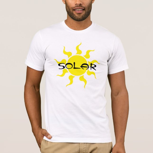 Sol- T-skjorta T Shirt (Framsida)