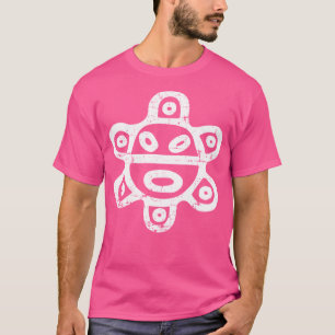 Sol Taino White grunge design T Shirt