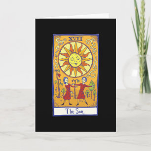 Sol - Tarot Card-gåva Kort