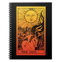 Sol Tarot Gradient anteckningsbok