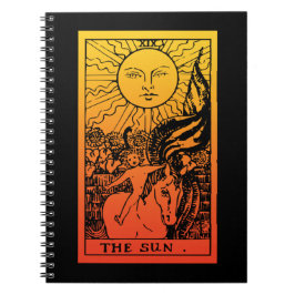 Sol Tarot Gradient anteckningsbok
