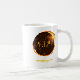 Sol Total Solar Eclipse 2024 Totality April 8 Mana Kaffemugg