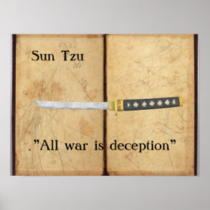 Sol Tzu - allt krig är bedrägeri Poster
