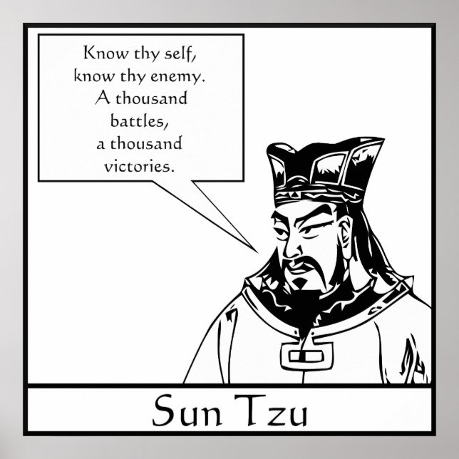 Sol Tzu - Kinas militära strateist Poster (Framsidan)