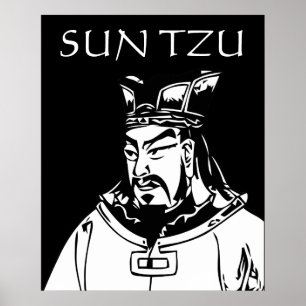 SOL TZU -- Militär strateg Poster