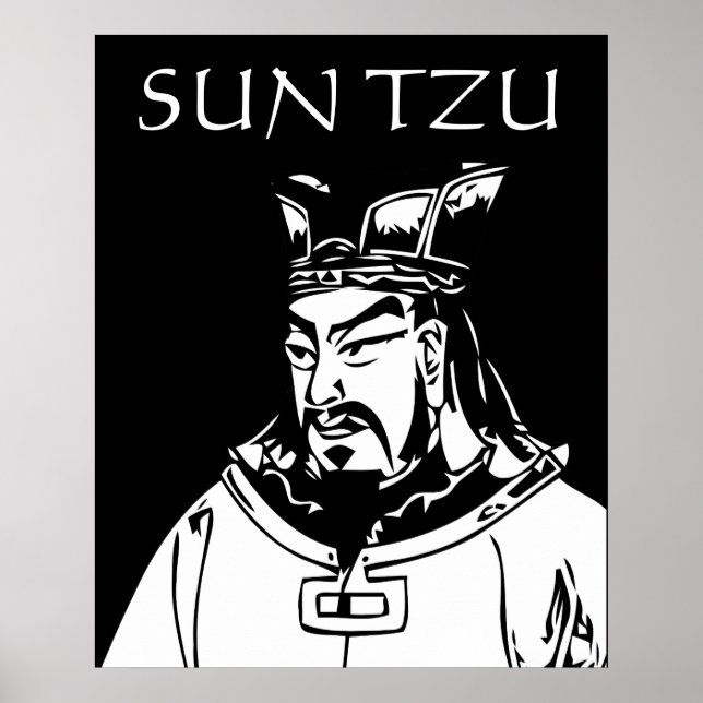 SOL TZU - Militär strateist Poster (Framsidan)