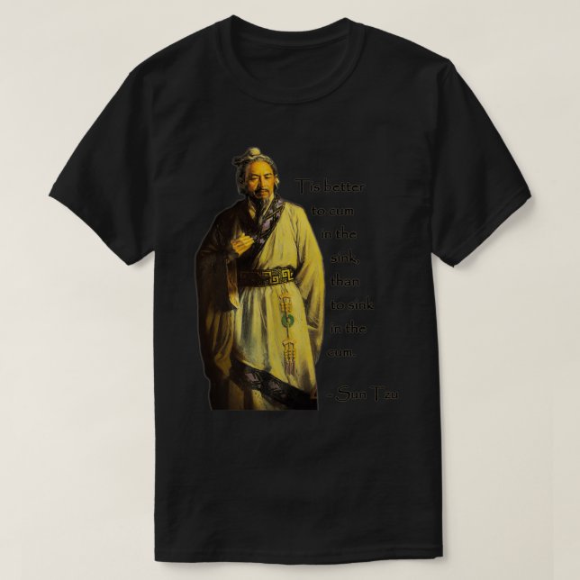 Sol Tzu White T Shirt (Design framsida)