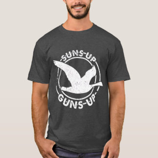 Sol Up Guns Up Lung Goose Hunter Anka Hunting Hunt T Shirt