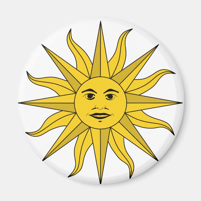 sol Uruguay Magnet (Framsidan)