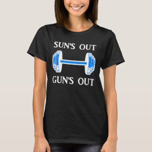 Sol ut Guns Out Barbell Graphic Bodybuilding Fi T Shirt