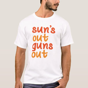 Sol ut Guns Out T Shirt
