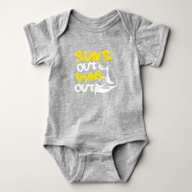 SOL ut GUNS Out TANK Tee Linne Med Racerback (Framsida)