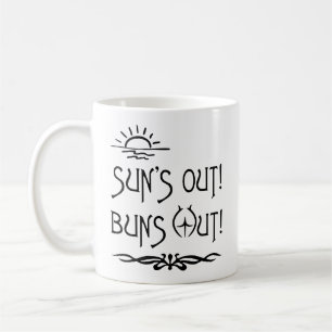 Sol ut kaffemugg