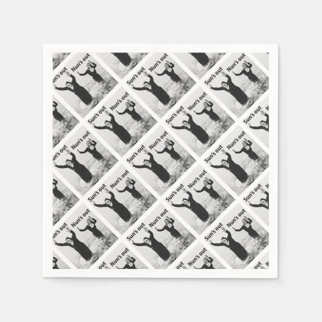 Sol ut Nuns ut Pappersservett (Framsidan)