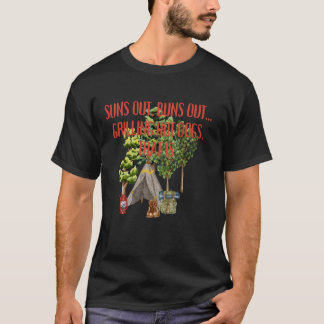 Sol Ut,Ut...Grilla Hett Hundar, d.v.s.,Camp T Shirt