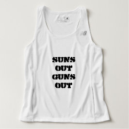 Sol ut vapen ut Tank Tee Shirt