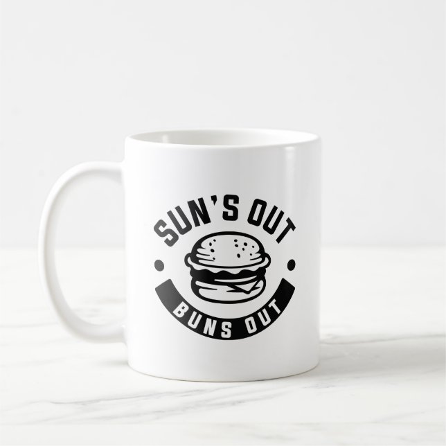 Sol ute, rumpa ute kaffemugg (Vänster)