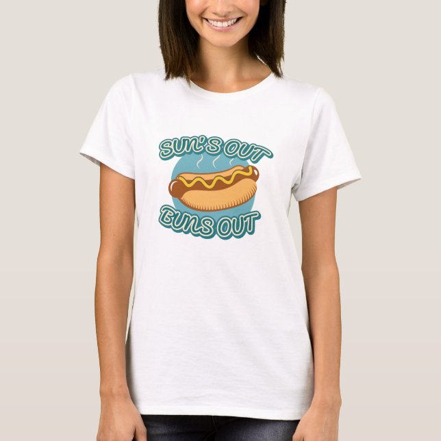 Sol ute rumpa ute t shirt (Framsida)