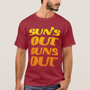 SOL UTGUNS OUT FITNESS AND GYM T-SHIRT