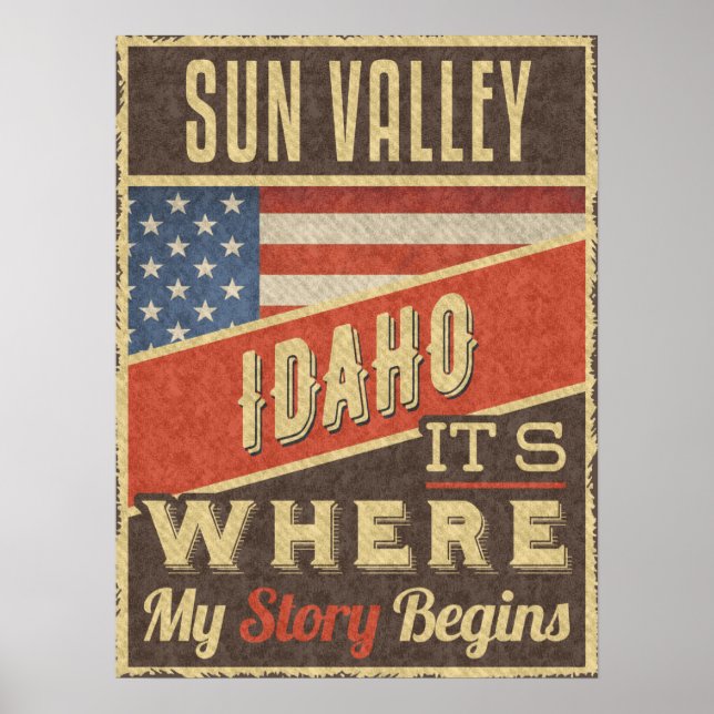 Sol Valley Idaho Poster (Framsidan)