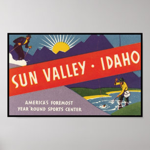 Sol Valley Idaho Poster