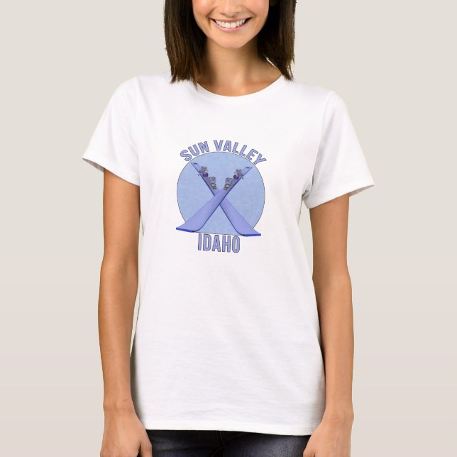Sol Valley, Idaho T Shirt (Framsida)