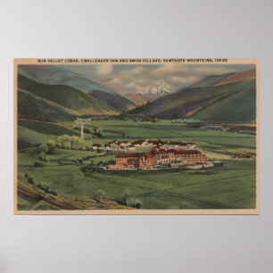 Sol Valley, IDView of Sol Valley Lodge Poster