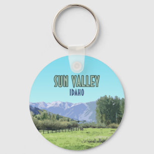 Sol Valley Ketchum Idaho Nyckelring