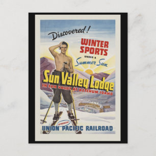 Sol Valley Lodge Idaho Vykort