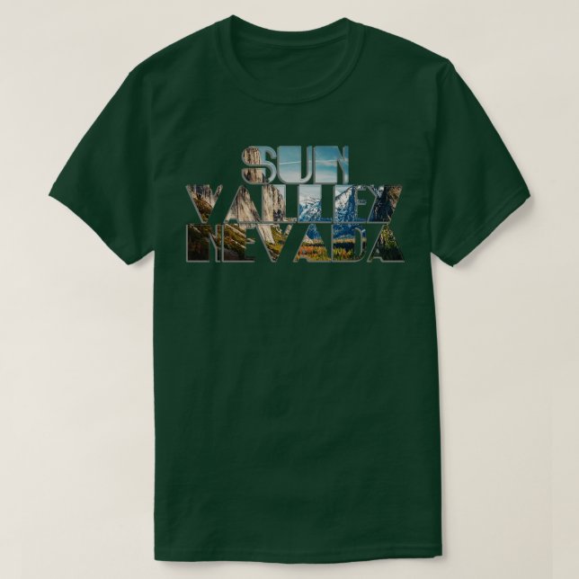 Sol Valley Nevada T Shirt (Design framsida)