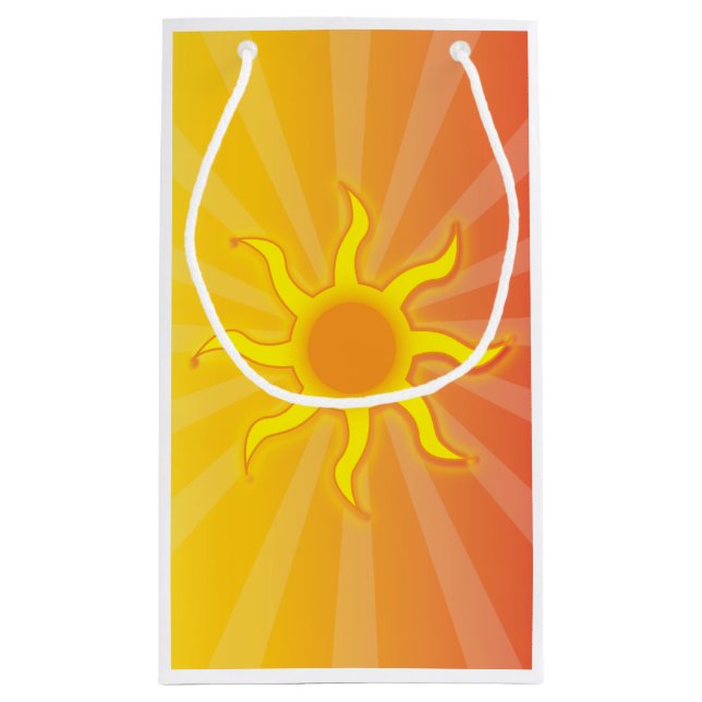 Sol Vector Travel Helgdag Gift Bag (Baksidan)