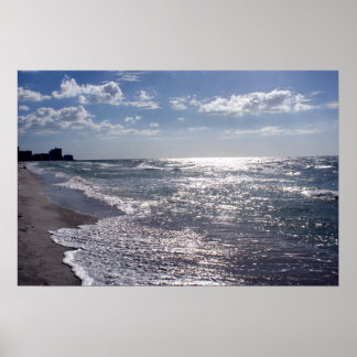 Sol vid havet poster