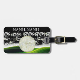 SOL vid MÅNE Bagagebricka