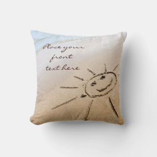 Sol vid stranden kudde