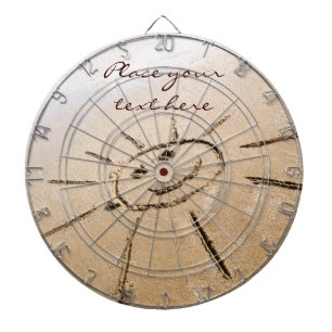 Sol vid stranden piltavla